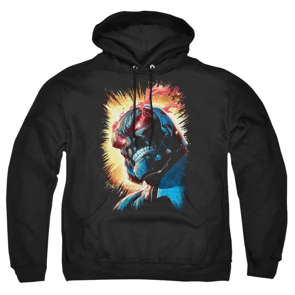 Justice League Darkseid Is Pullover Hoodie Pullover Hoodie DC Comics   