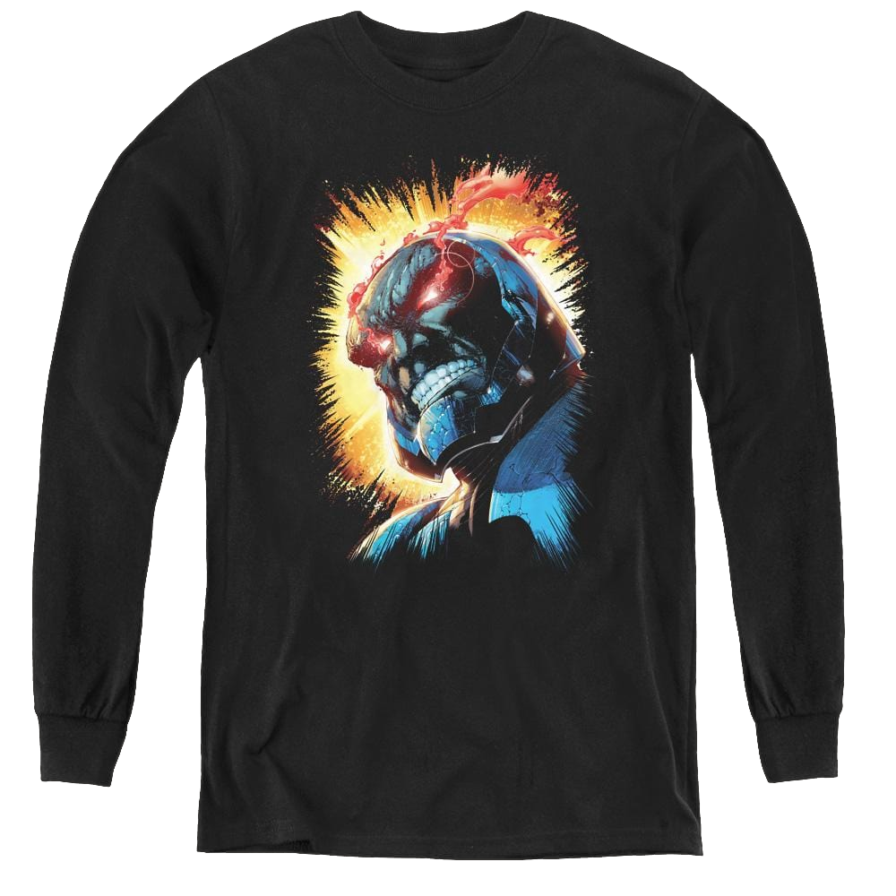 More Dc Characters Darkseid Is - Youth Long Sleeve T-Shirt Youth Long Sleeve T-Shirt DC Comics   