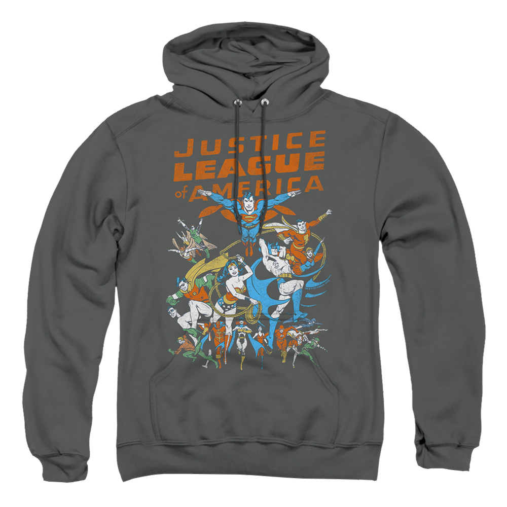 Justice League Big Group Pullover Hoodie Pullover Hoodie Justice League   