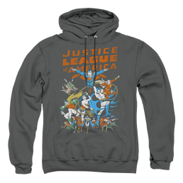 Justice League Big Group Pullover Hoodie Pullover Hoodie Justice League   
