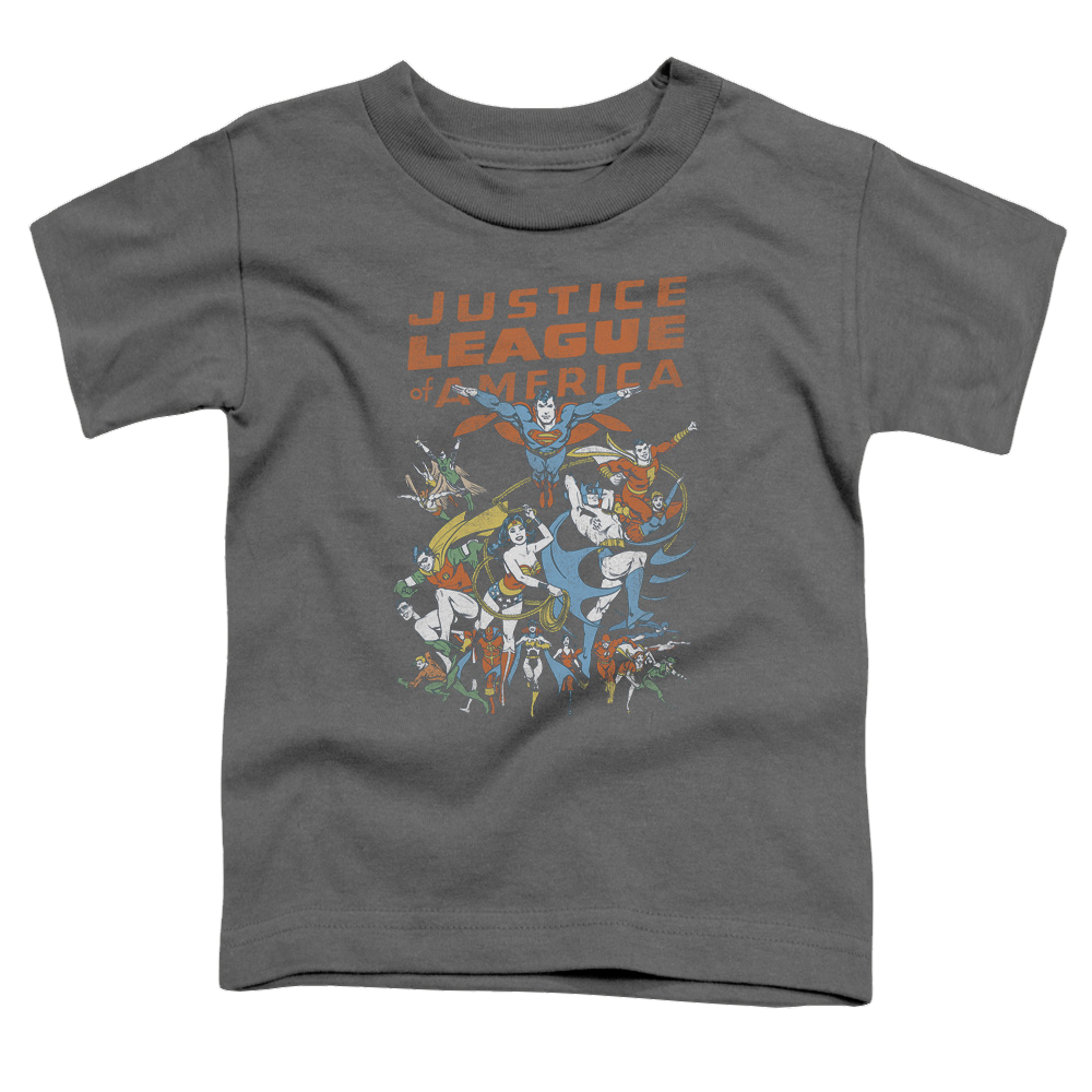 Justice League Big Group - Kid's T-Shirt Kid's T-Shirt (Ages 4-7) Justice League   