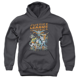 Justice League Big Group - Youth Hoodie Youth Hoodie (Ages 8-12) Justice League   