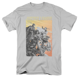 Justice League Red Dawn - Men's Regular Fit T-Shirt Men's Regular Fit T-Shirt Justice League   