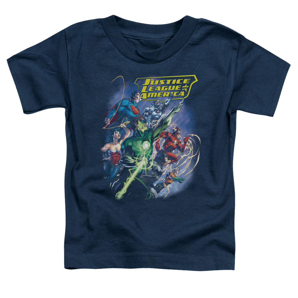 Justice League Onward - Toddler T-Shirt Toddler T-Shirt Justice League   