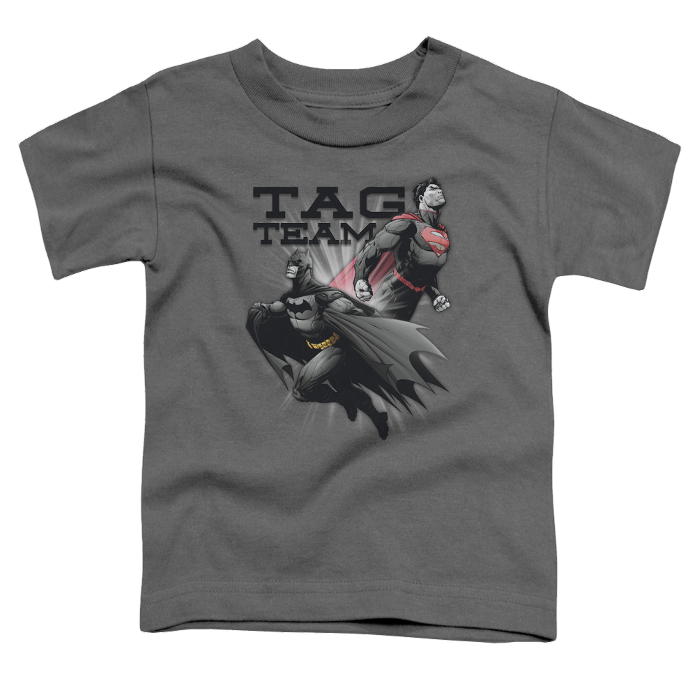 Justice League Tag Team - Toddler T-Shirt Toddler T-Shirt Justice League   