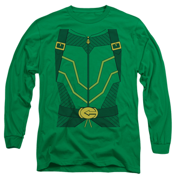 Green Arrow Arrow Uniform - Men's Long Sleeve T-Shirt Men's Long Sleeve T-Shirt Green Arrow   