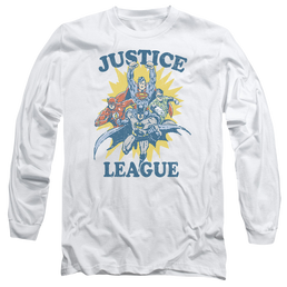 Justice League Lets Do This Men's Long Sleeve T-Shirt Men's Long Sleeve T-Shirt Justice League   