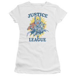 Justice League Lets Do This Juniors T-Shirt Juniors T-Shirt Justice League   