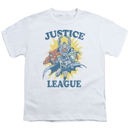 Justice League Lets Do This - Youth T-Shirt Youth T-Shirt (Ages 8-12) Justice League   