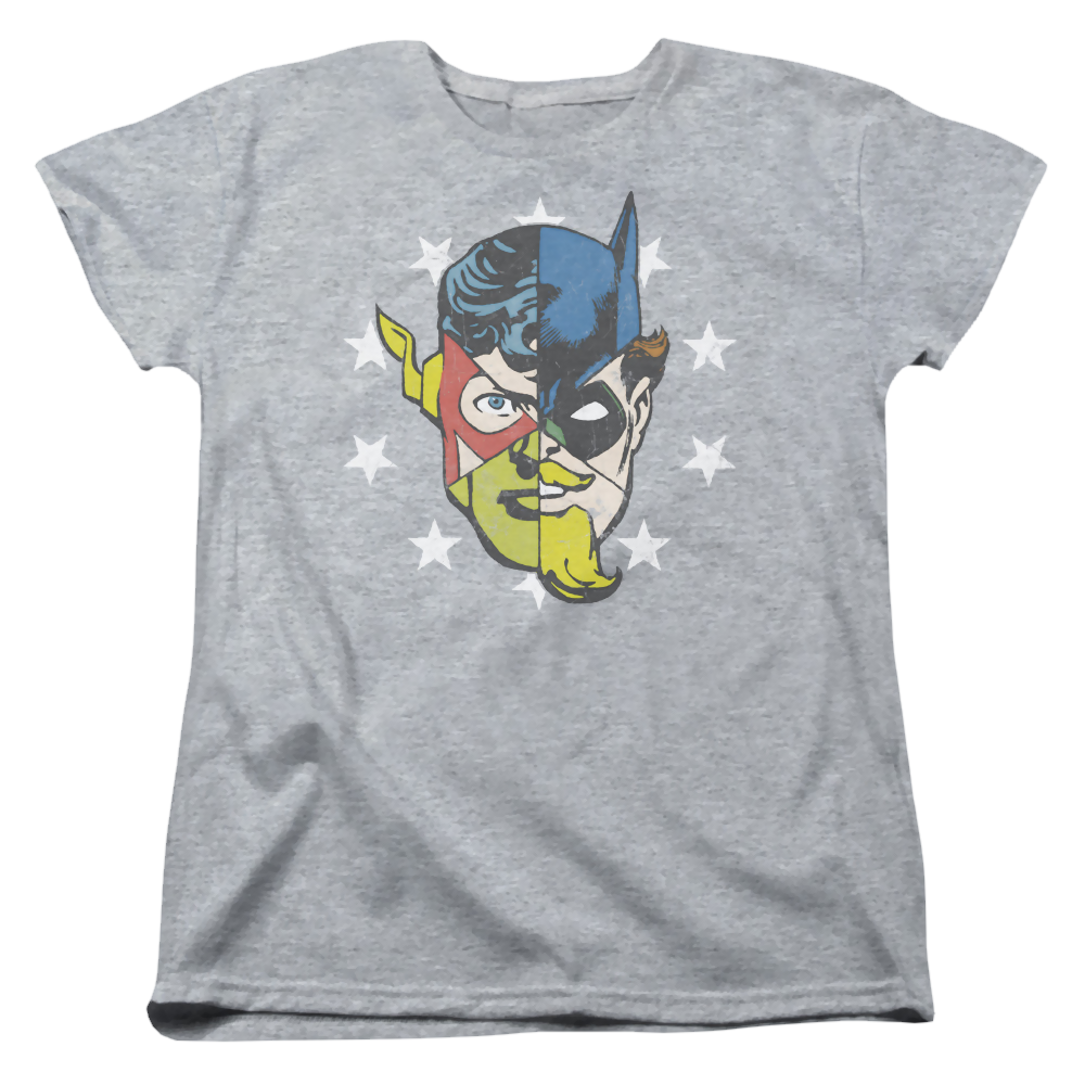 Justice League Face Off Women's T-Shirt Women's T-Shirt Justice League   