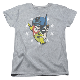 Justice League Face Off Women's T-Shirt Women's T-Shirt Justice League   