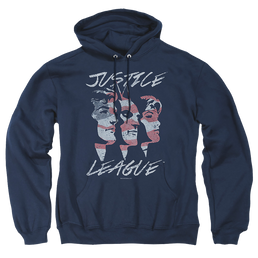 Justice League Justice For America Pullover Hoodie Pullover Hoodie Justice League   