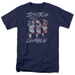 Justice League Justice For America Men's Regular Fit T-Shirt Men's Regular Fit T-Shirt Justice League   