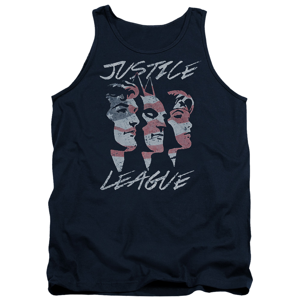 Justice League Justice For America Men's Tank Men's Tank Justice League   