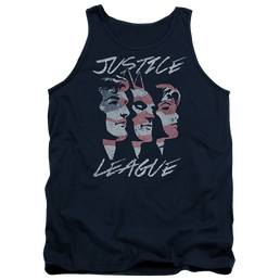 Justice League Justice For America Men's Tank Men's Tank Justice League   