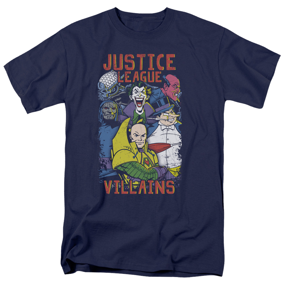Justice League Villains Men's Regular Fit T-Shirt Men's Regular Fit T-Shirt Justice League   