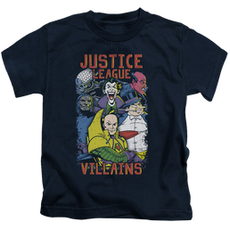 Justice League Villains - Kid's T-Shirt Kid's T-Shirt (Ages 4-7) Justice League   