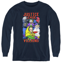 Justice League Villains - Youth Long Sleeve T-Shirt Youth Long Sleeve T-Shirt Justice League   