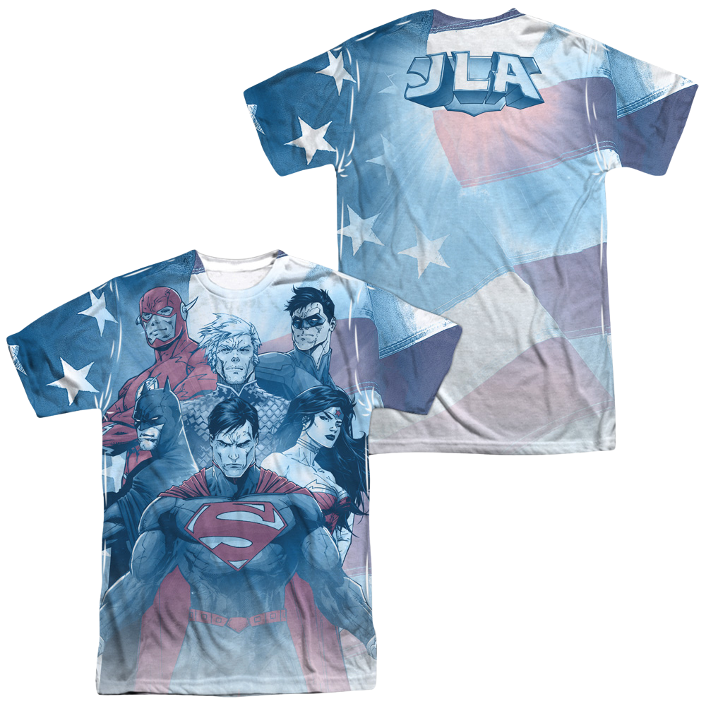 Justice League United Men's All Over Print T-Shirt Men's All-Over Print T-Shirt Justice League   