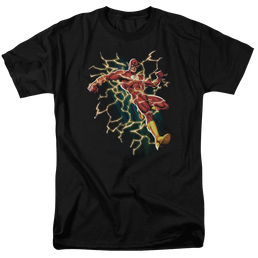 Flash, The Flash Symbol Knockout - Men's Regular Fit T-Shirt Men's Regular Fit T-Shirt The Flash   