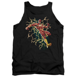 Flash, The Flash Symbol Knockout - Men's Tank Top Men's Tank The Flash   
