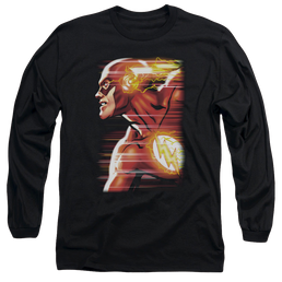 Flash, The Speed Head - Men's Long Sleeve T-Shirt Men's Long Sleeve T-Shirt The Flash   