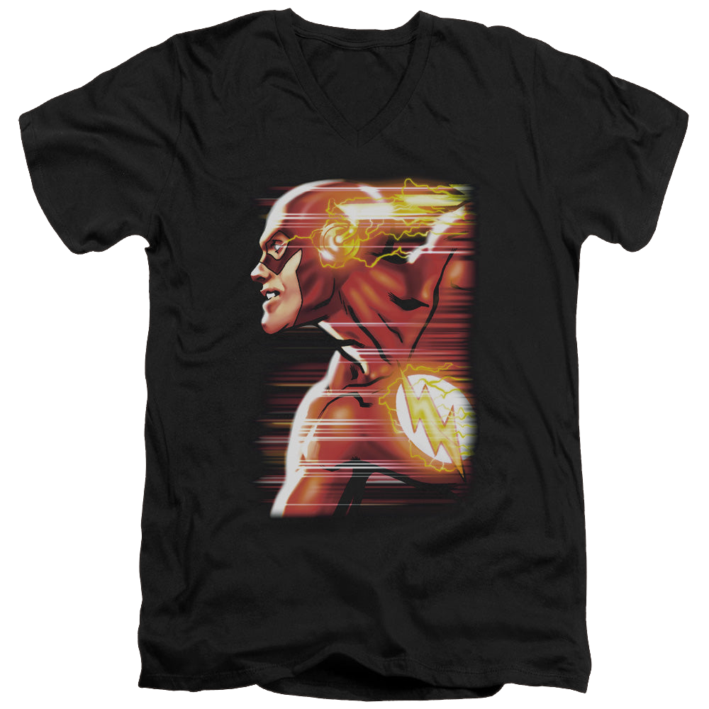 Flash, The Speed Head - Men's V-Neck T-Shirt Men's V-Neck T-Shirt The Flash   