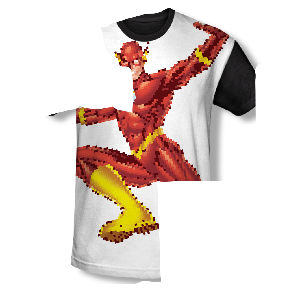 Flash, The Flashbit - Men's Black Back T-Shirt Men's Black Back T-Shirt The Flash   