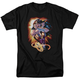 Justice League Wonder Rays Men's Regular Fit T-Shirt Men's Regular Fit T-Shirt Wonder Woman   