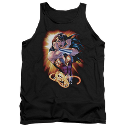Justice League Wonder Rays Men's Tank Men's Tank Wonder Woman   