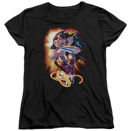 Justice League Wonder Rays Women's T-Shirt Women's T-Shirt Wonder Woman   