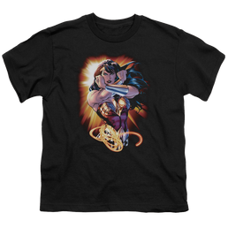 Wonder Woman Wonder Rays - Youth T-Shirt Youth T-Shirt (Ages 8-12) Wonder Woman   