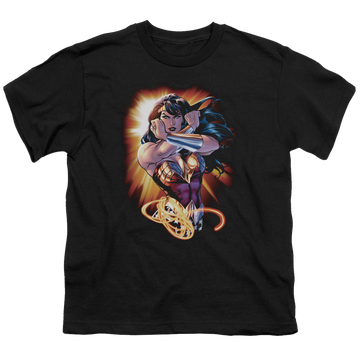 Wonder Woman Wonder Rays - Youth T-Shirt Youth T-Shirt (Ages 8-12) Wonder Woman   