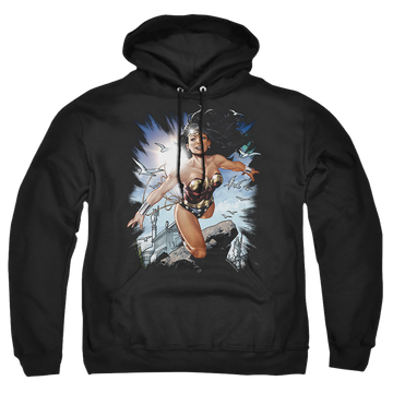 Justice League Of Themyscira Pullover Hoodie Pullover Hoodie Wonder Woman   