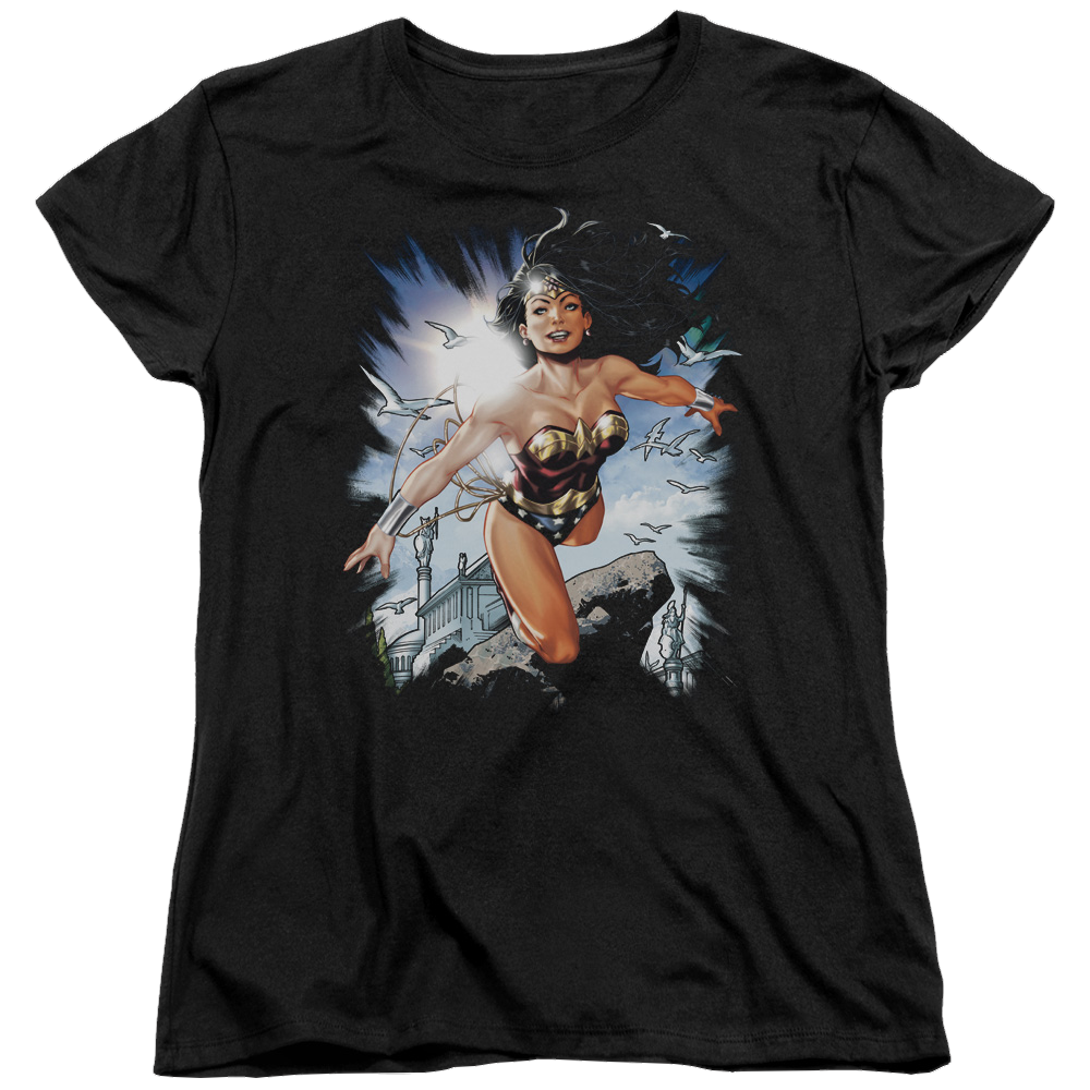 Justice League Of Themyscira Women's T-Shirt Women's T-Shirt Wonder Woman   