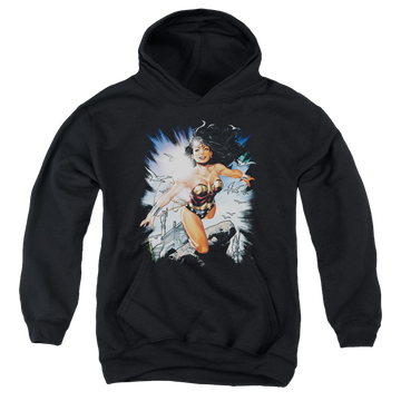 Wonder Woman Of Themyscira - Youth Hoodie Youth Hoodie (Ages 8-12) Wonder Woman   