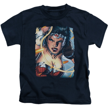 Wonder Woman Scowl - Kid's T-Shirt Kid's T-Shirt (Ages 4-7) Wonder Woman   