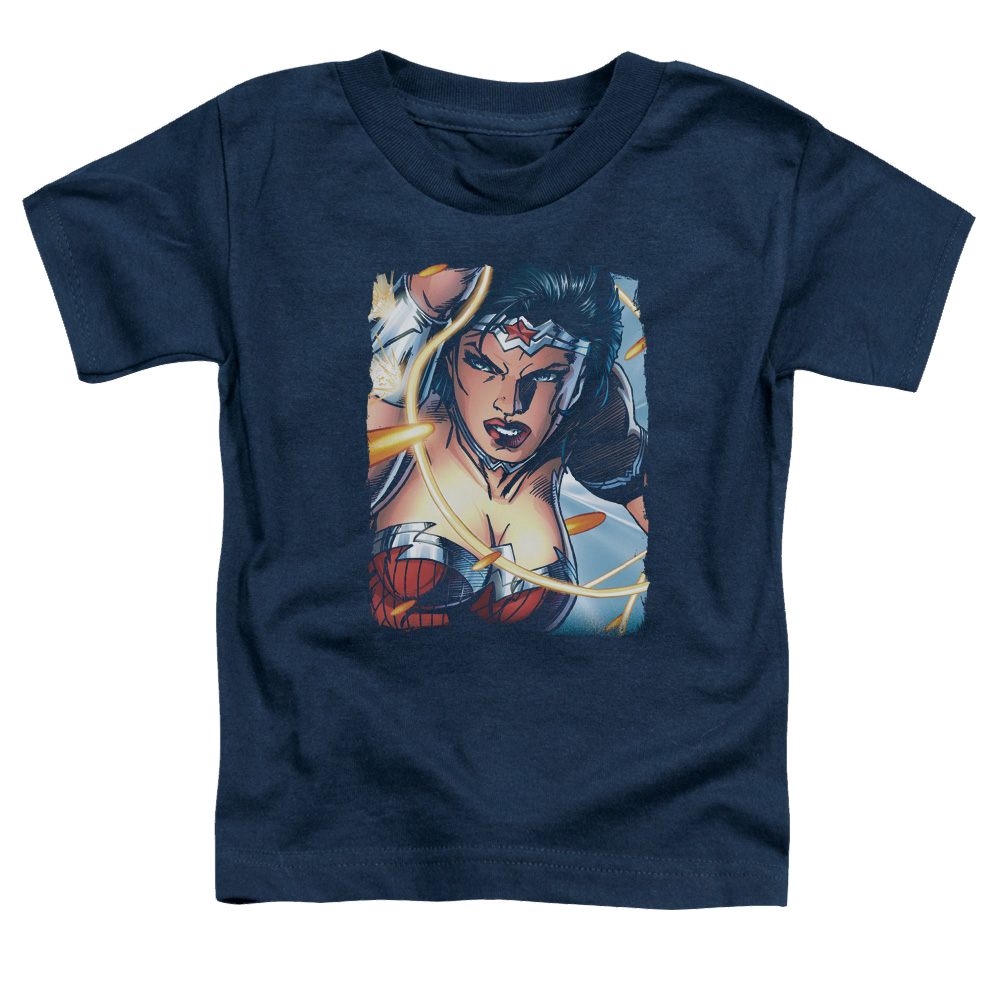 Wonder Woman Scowl - Toddler T-Shirt Toddler T-Shirt Wonder Woman   