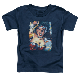 Wonder Woman Scowl - Toddler T-Shirt Toddler T-Shirt Wonder Woman   
