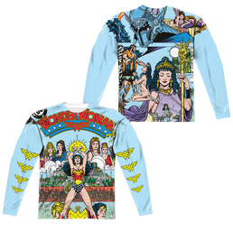 Justice League No 1 Cover Men's All-Over Print T-Shirt Men's All-Over Print Long Sleeve Wonder Woman   