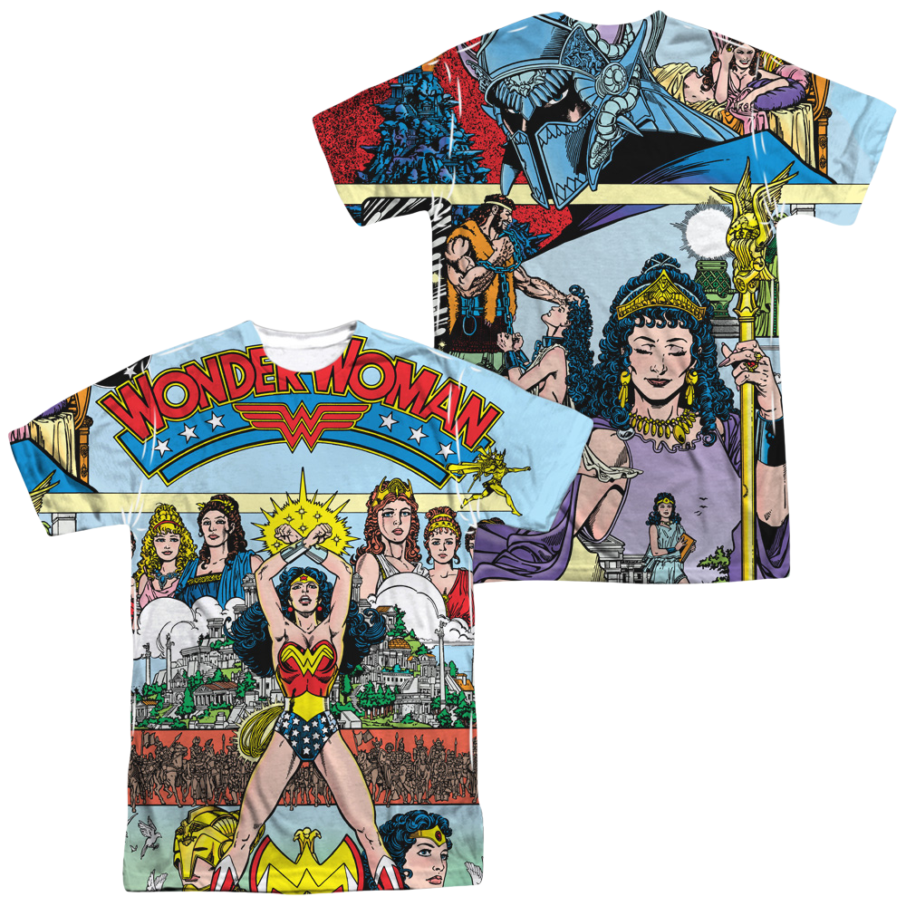 Justice League No 1 Cover Men's All Over Print T-Shirt Men's All-Over Print T-Shirt Wonder Woman   