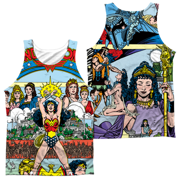 Wonder Woman Justice League No 1 Cover men's all-over print tank