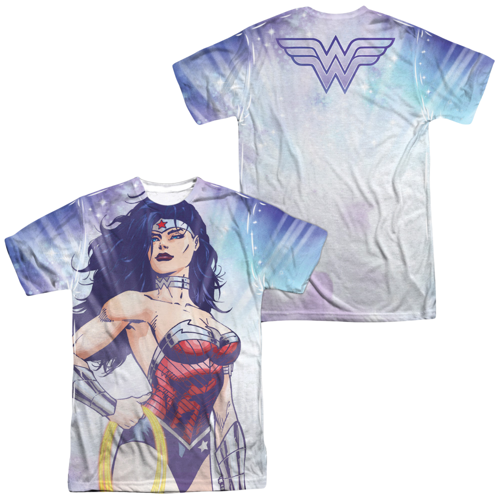 Justice League Warrior Goddess Men's All Over Print T-Shirt Men's All-Over Print T-Shirt Wonder Woman   