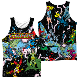 Justice League Crisis Variant Men's All Over Print Tank Men's All Over Print Tank Justice League   