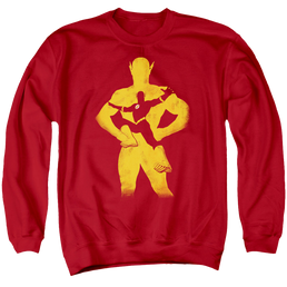 Flash, The Flash Knockout - Men's Crewneck Sweatshirt Men's Crewneck Sweatshirt The Flash   