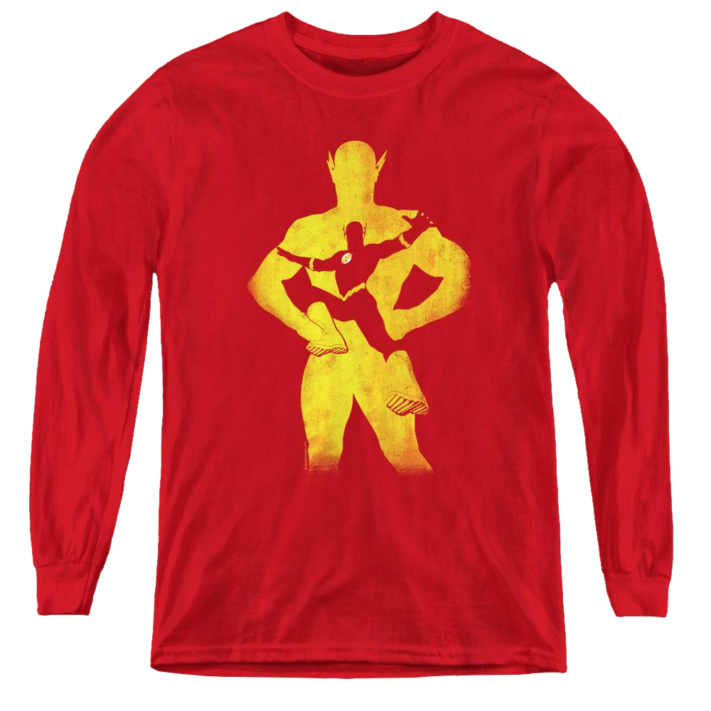 Flash, The Flash Knockout - Youth Long Sleeve T-Shirt Youth Long Sleeve T-Shirt The Flash   