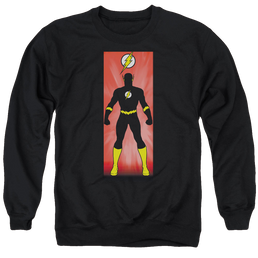 Flash, The Flash Block - Men's Crewneck Sweatshirt Men's Crewneck Sweatshirt The Flash   