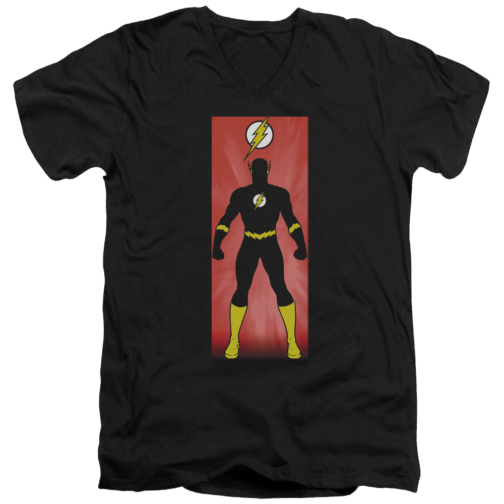 Flash, The Flash Block - Men's V-Neck T-Shirt Men's V-Neck T-Shirt The Flash   