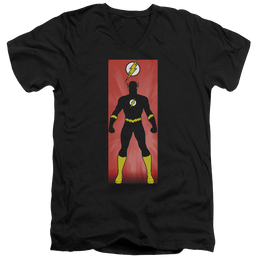 Flash, The Flash Block - Men's V-Neck T-Shirt Men's V-Neck T-Shirt The Flash   