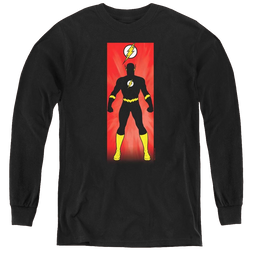 Flash, The Flash Block - Youth Long Sleeve T-Shirt Youth Long Sleeve T-Shirt The Flash   